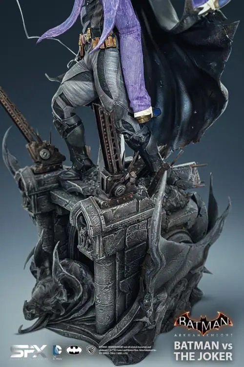 SILVER FOX COLLECTIBLES Batman: Arkham Knight Batman Vs The