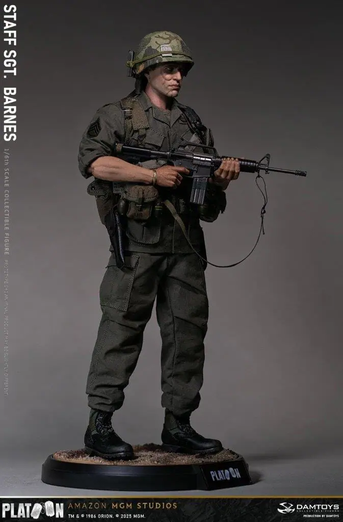 Pre-Order DAM Toys 1/6 Vietnam War Platoon Staff Sergeant Barnes